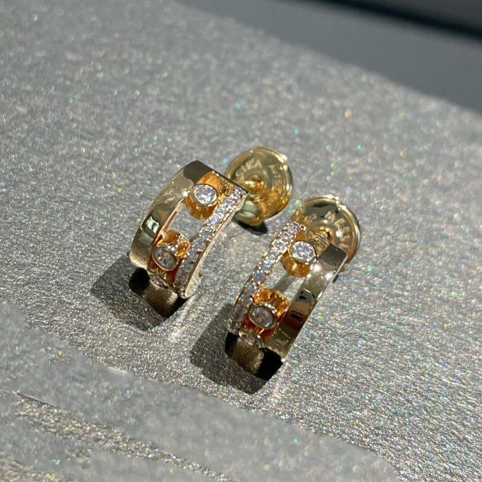 [Solara jewelry]MOVE ROMANE OHRRINGE DIAMANT