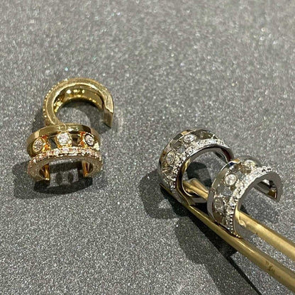 [Solara jewelry]MOVE ROMANE イヤリング ダイヤモンド
