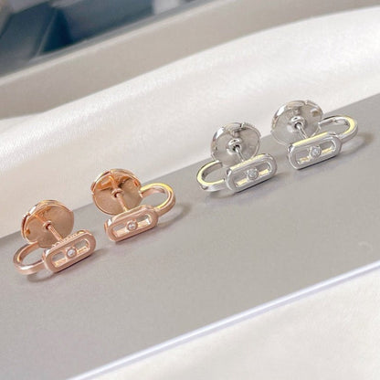 [Solara jewelry]ムーヴ・ウノ クレオール イヤリング ミニ ダイヤモンド