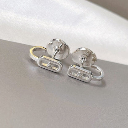 [Solara jewelry]ムーヴ・ウノ クレオール イヤリング ミニ ダイヤモンド