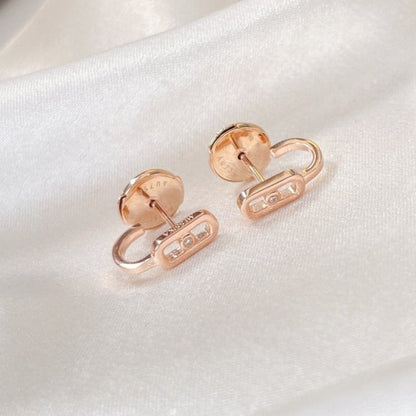 [Solara jewelry]ムーヴ・ウノ クレオール イヤリング ミニ ダイヤモンド