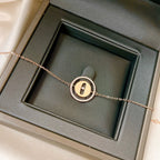 [Solara jewelry]LUCKY MOVE PAVED DIAMOND ARMREIF