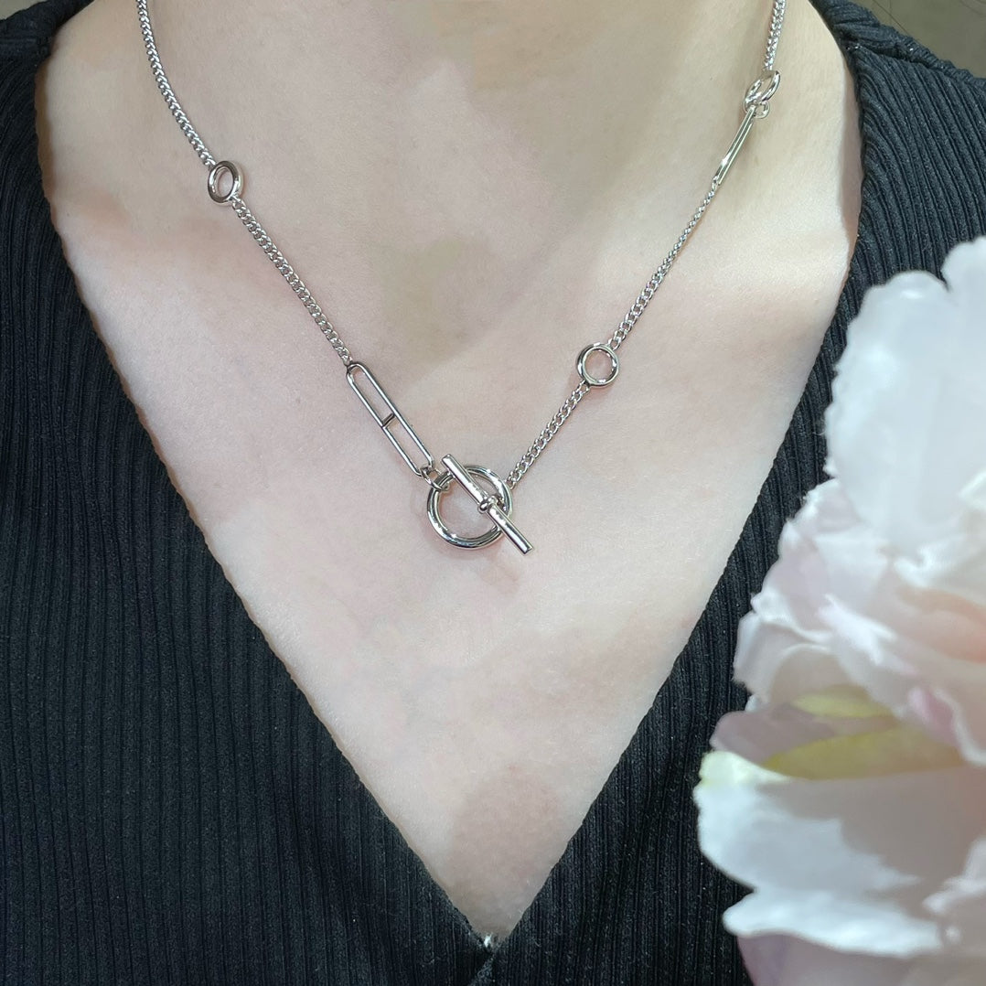 [Solara Jewelry ]HM STERLING CHAINE D'ANCRE HEART