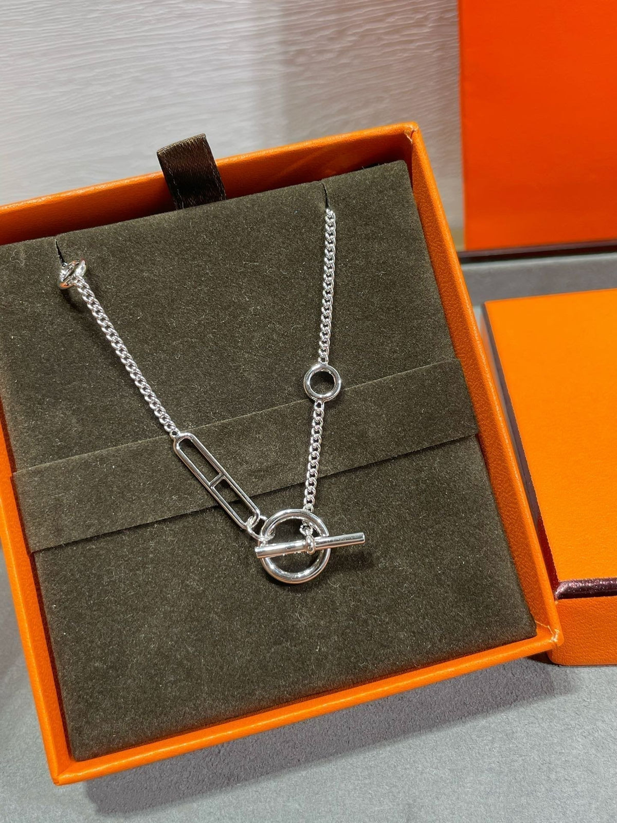 [Solara Jewelry ]HM STERLING CHAINE D'ANCRE HEART