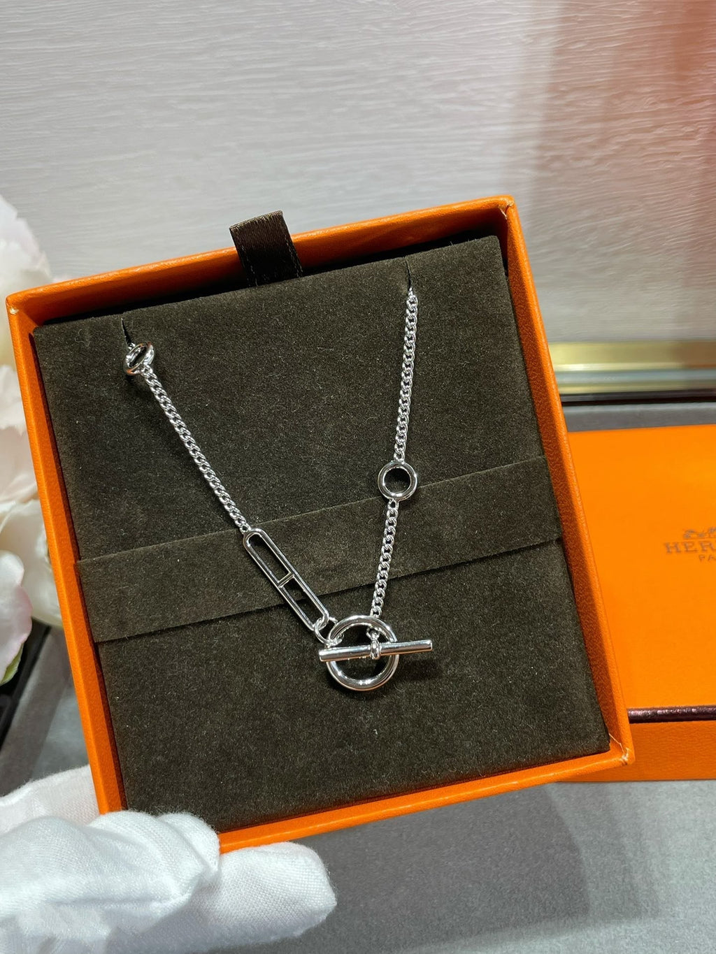 [Solara Jewelry ]HM STERLING CHAINE D'ANCRE HEART