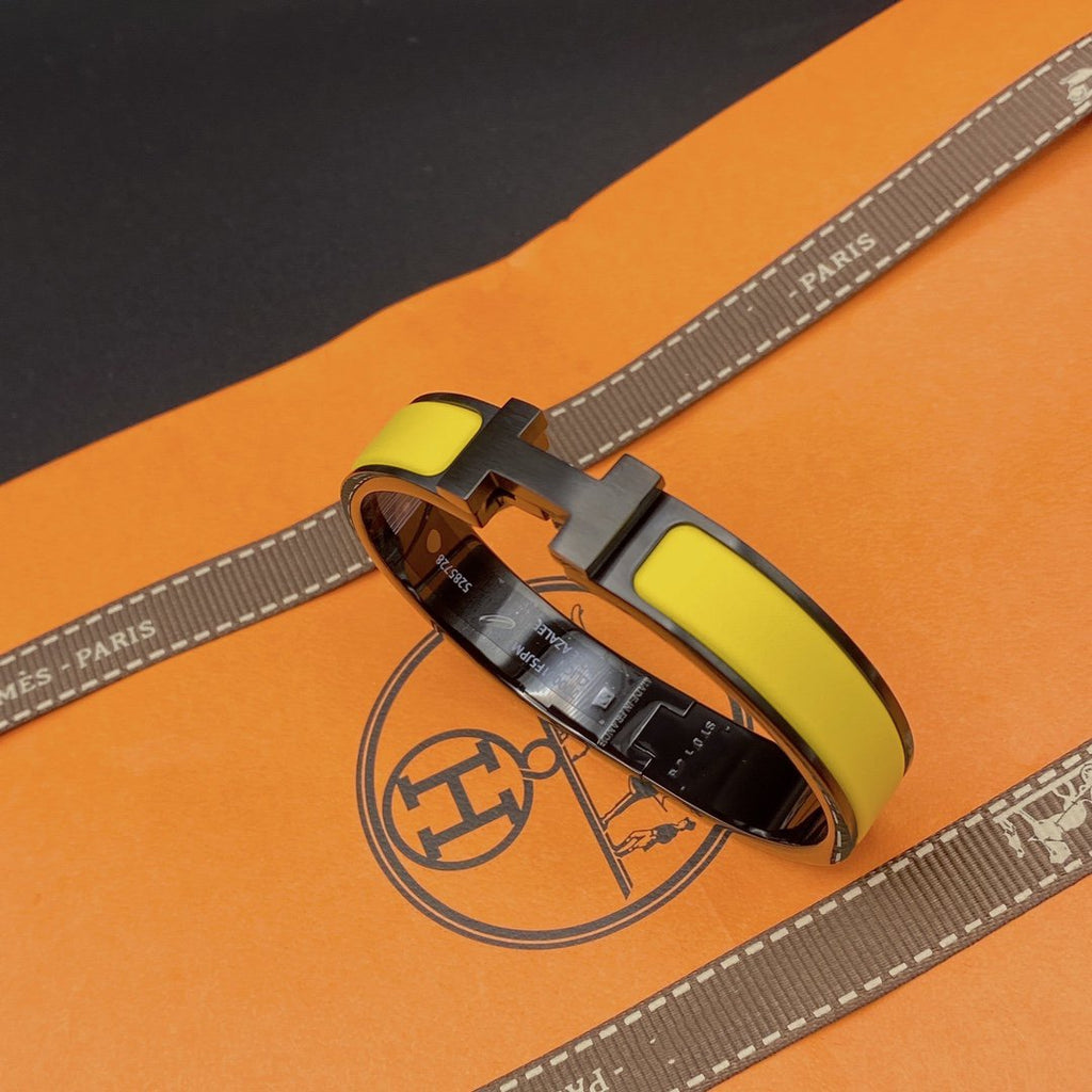 [Solara Jewelry ]CLIC HM SO SCHWARZ GELB ARMBAND