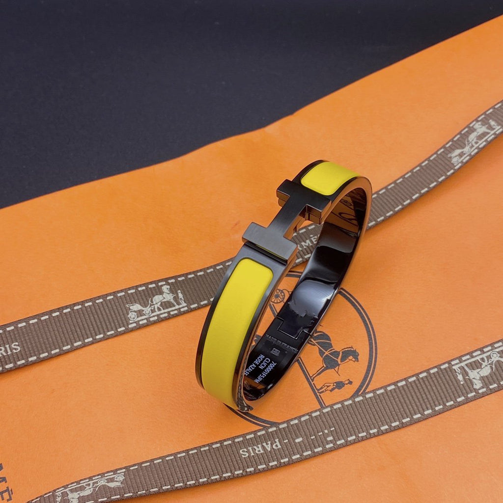 [Solara Jewelry ]CLIC HM SO SCHWARZ GELB ARMBAND