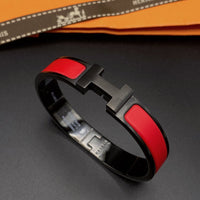 [Solara Jewelry ]CLIC HM SO BLACK RED BRACELET
