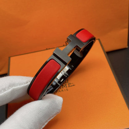 [Solara Jewelry ]CLIC HM SO SCHWARZ ROTES ARMBAND