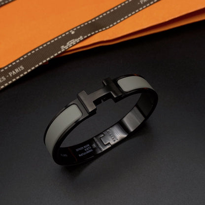 [Solara Jewelry ]CLIC HM SO BLACK GREY BRACELET