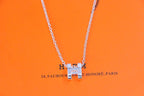 [Solara Jewelry] HM-HALSKETTE H BUCHSTABE OVAL-SERIE