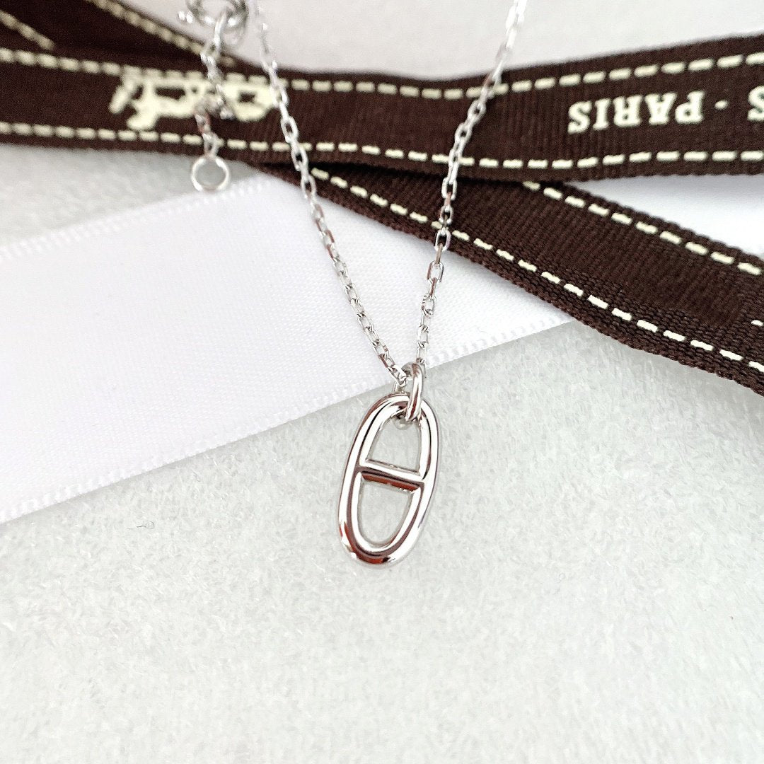 [Solara Jewelry ]HM PIG NOSE NECKLACE