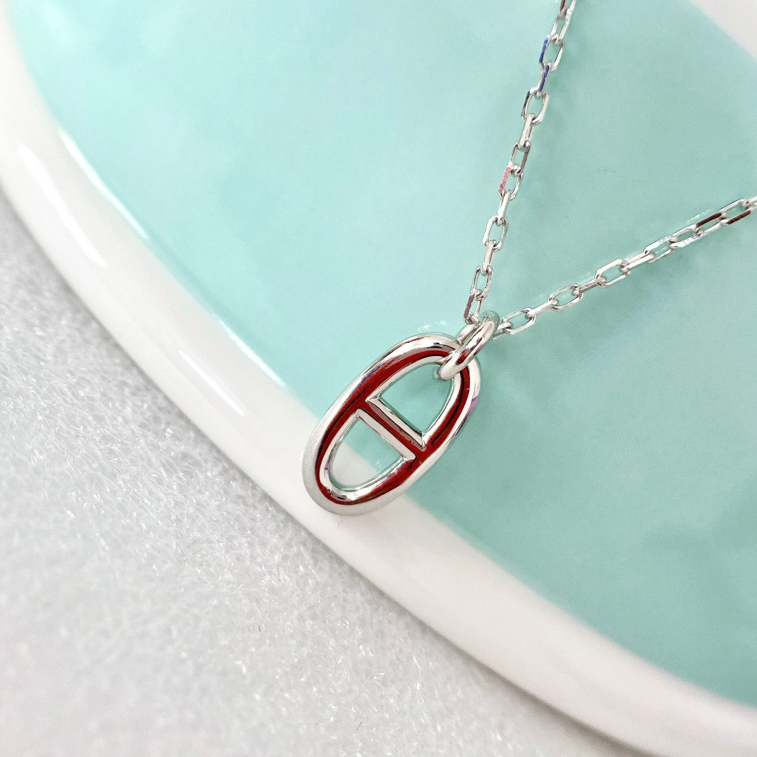 [Solara Jewelry ]HM PIG NOSE NECKLACE