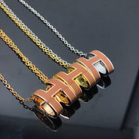 [Solara Jewelry ]H NECKLACE BROWN
