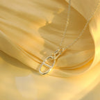 [Solara Jewelry ]HM CHAINE D'ANCRE PENDANT NECKLACE STERLING SILVER