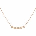 [Solara Jewelry ]BEE MY LOVE DIAMOND NECKLACE