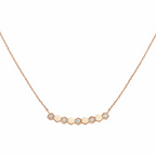 [Solara Jewelry ]BEE MY LOVE DIAMOND NECKLACE