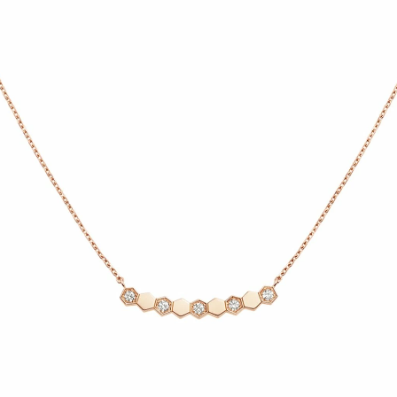 [Solara Jewelry ]BEE MY LOVE DIAMOND NECKLACE