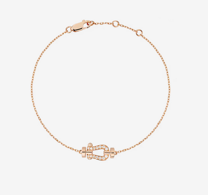 [Solara Jewelry] フォース10 フルダイヤモンド バックル チェーンリンク ミニモデル