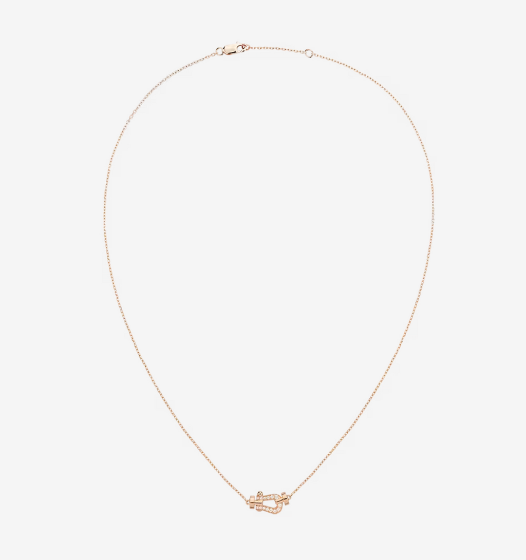 [Solara Jewelry ]FORCE 10 DIAMOND PINK GOLD NECKLACE MINI MODEL
