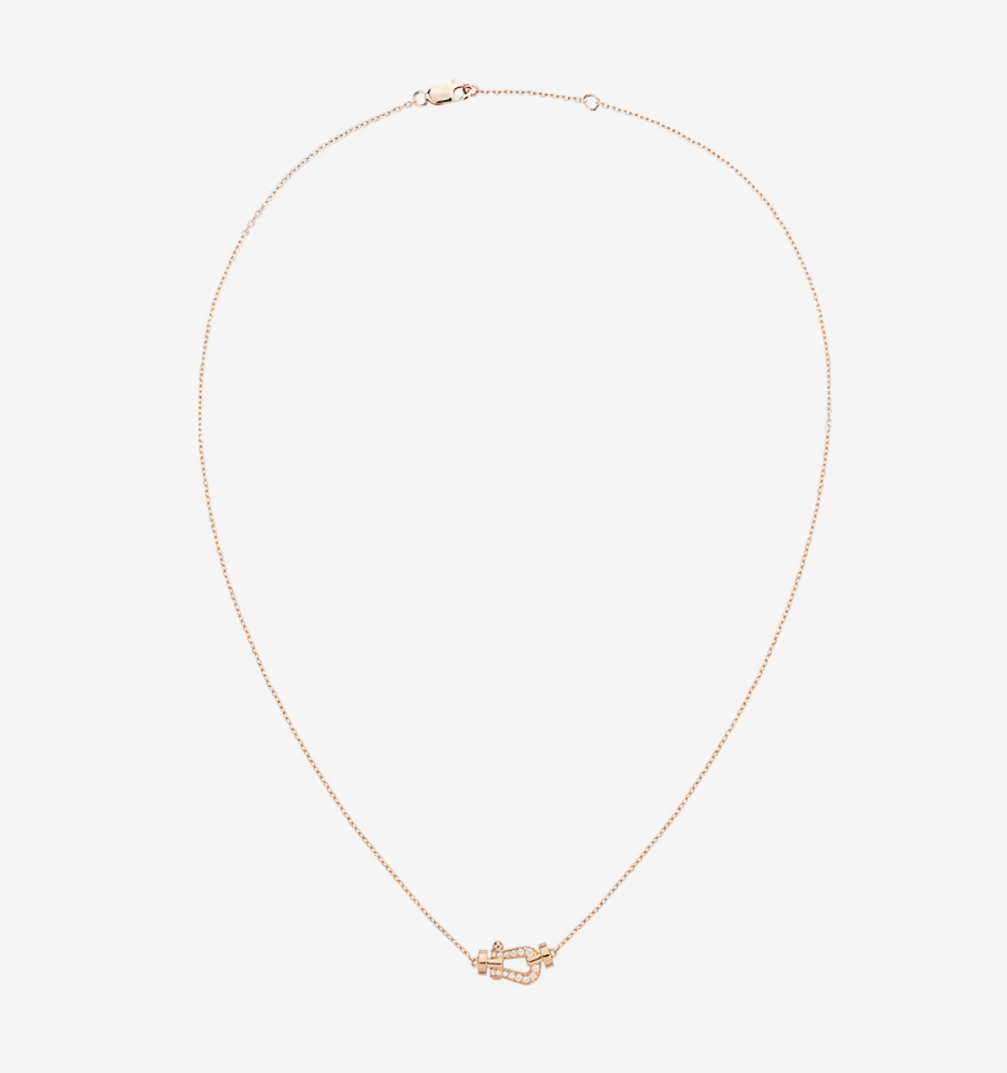 [Solara Jewelry ]FORCE 10 DIAMOND PINK GOLD NECKLACE MINI MODEL