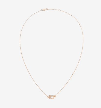 [Solara Jewelry ]FORCE 10 DIAMOND PINK GOLD NECKLACE MINI MODEL