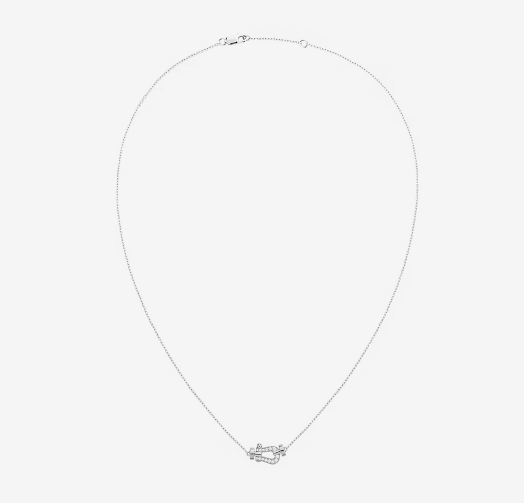 [Solara Jewelry ]FORCE 10 DIAMANT SILBERHALSKETTE MINI-MODELL