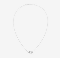 [Solara Jewelry ]FORCE 10 DIAMOND SILVER NECKLACE MINI MODEL