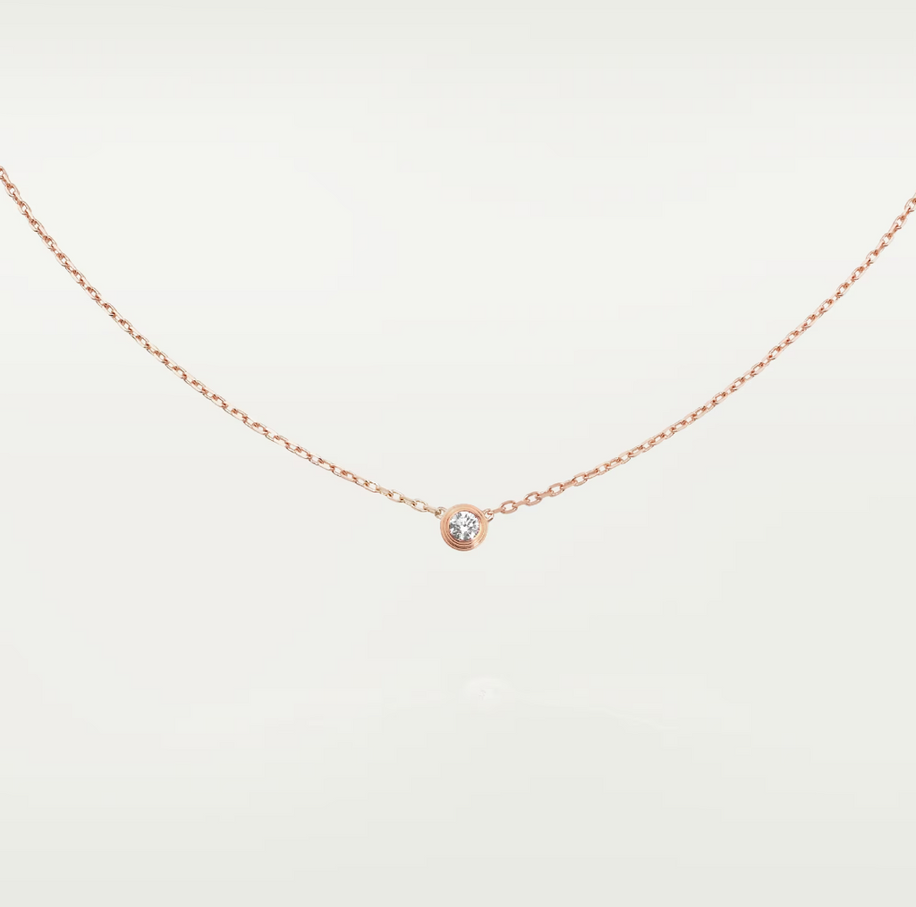 [Solara Jewelry ]DAMOUR ダイヤモンドネックレス