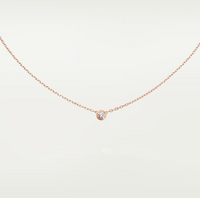 [Solara Jewelry ]DAMOUR DIAMOND NECKLACE