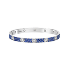 [Solara jewelry]2026 PAVE GEMSTONE LOVE BRACELET 6.1MM 10 DIAMONDS