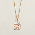 [Solara Jewelry ]アミュレット ペンダント ローズゴールドネックレス