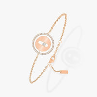 [Solara jewelry]LUCKY MOVE PAVED DIAMOND BRACELET