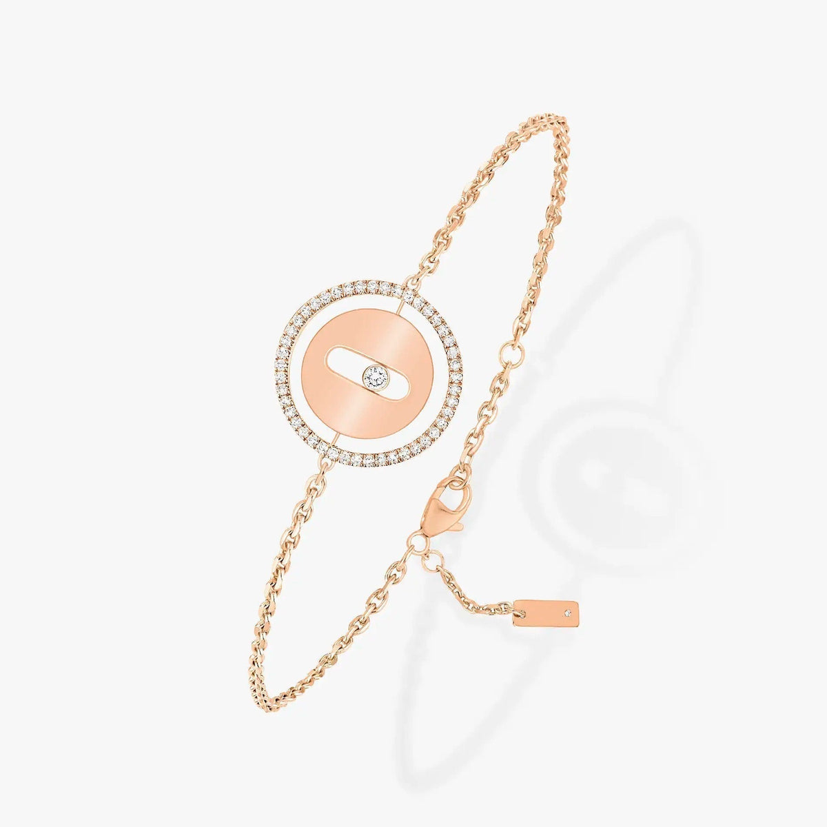 [Solara jewelry]LUCKY MOVE PAVED DIAMOND ARMREIF