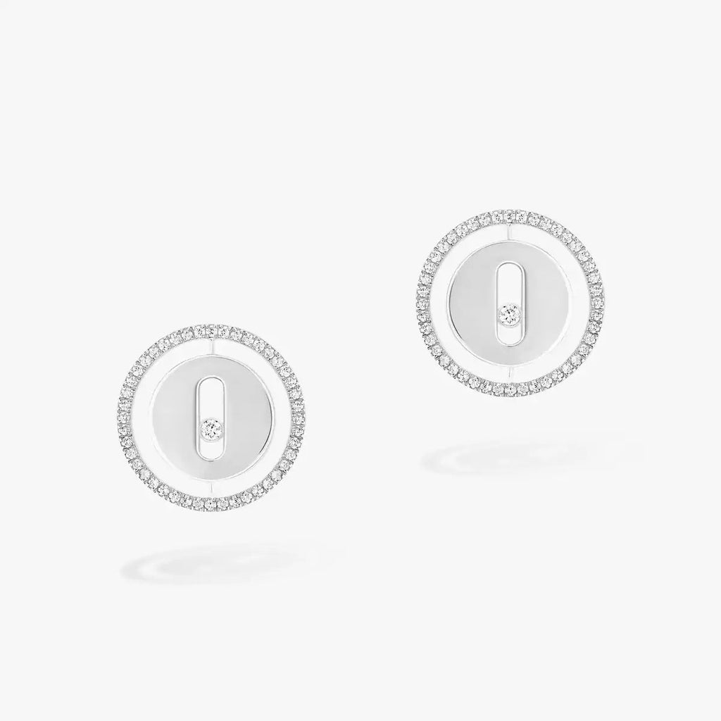 [Solara jewelry]ラッキー ムーブ ダイヤモンド イヤリング