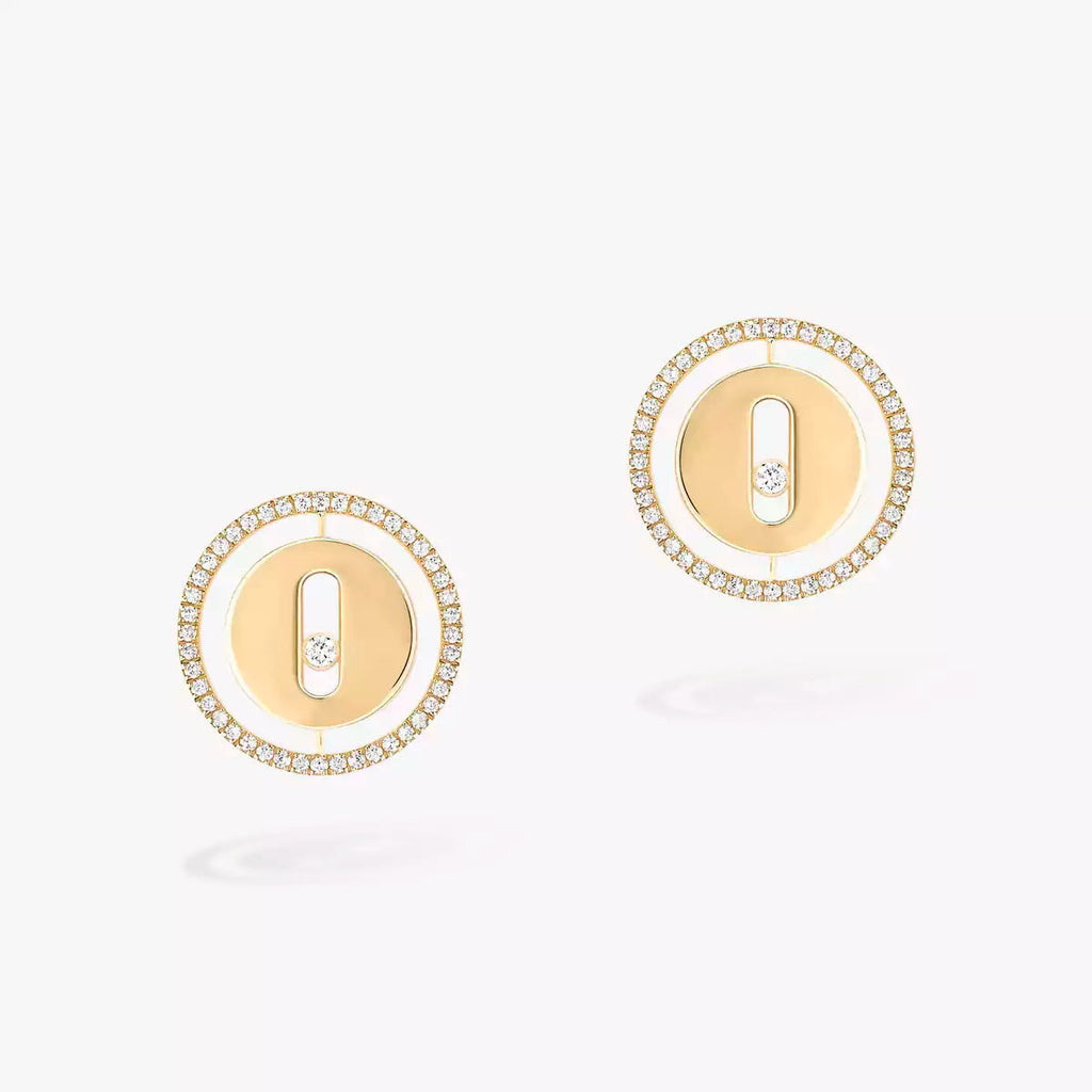 [Solara jewelry]ラッキー ムーブ ダイヤモンド イヤリング