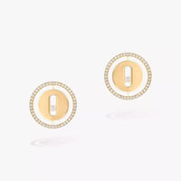 [Solara jewelry]Lucky Move Diamond Earrings