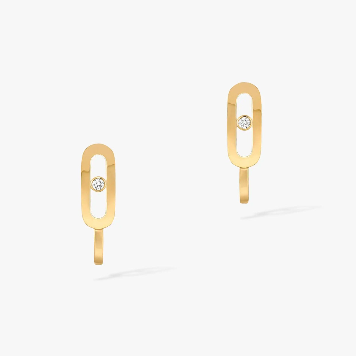 [Solara jewelry]ムーヴ・ウノ クレオール イヤリング ミニ ダイヤモンド