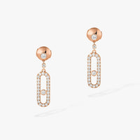 [Solara jewelry]DORMEUSES MOVE UNO DIAMOND EARRINGS