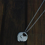 [Solara Jewelry ]アミュレット シルバー フルダイヤモンド ネックレス