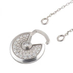 [Solara Jewelry ]アミュレット シルバー フルダイヤモンド ネックレス