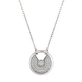[Solara Jewelry ]アミュレット シルバー フルダイヤモンド ネックレス