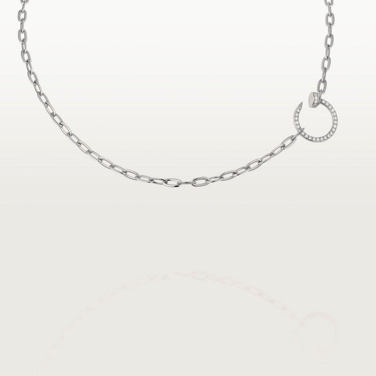 [Solara Jewelry ]JUSTE NECKLACE DIAMONDS