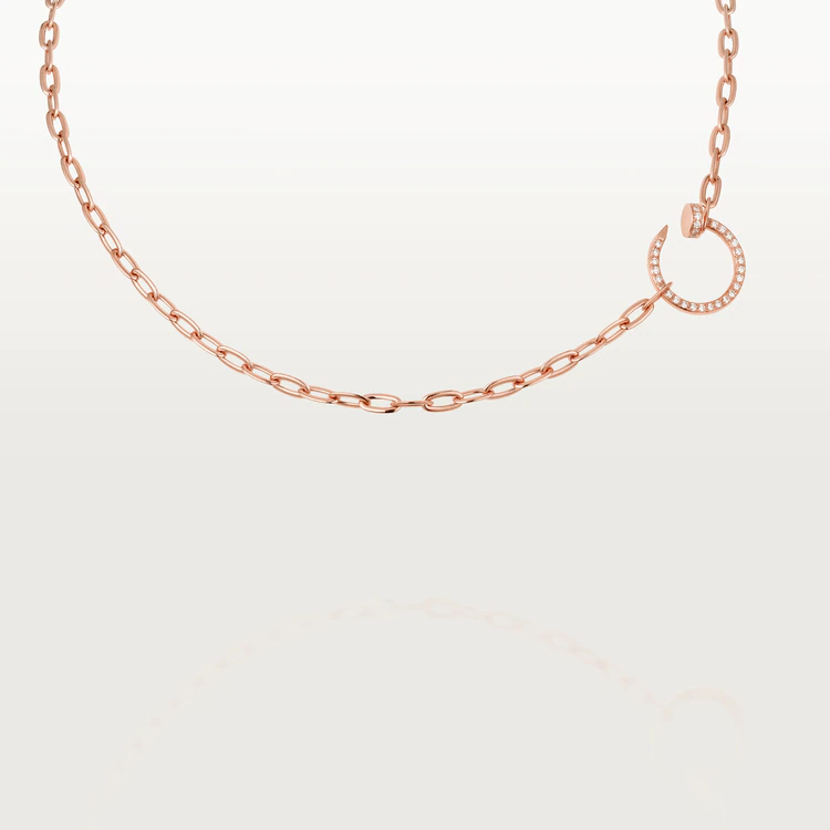 [Solara Jewelry ]JUSTE NECKLACE DIAMONDS