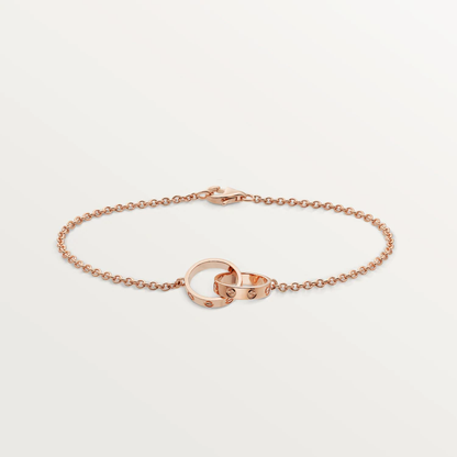 [Solara Schmuck ]LIEBESARMBAND DOPPELRING