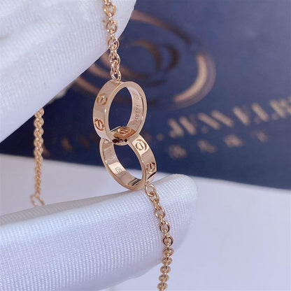 [Solara Schmuck ]LIEBESARMBAND DOPPELRING