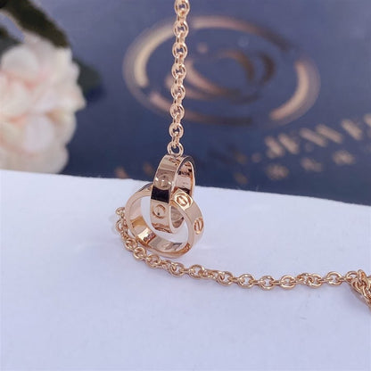 [Solara Schmuck ]LIEBESARMBAND DOPPELRING