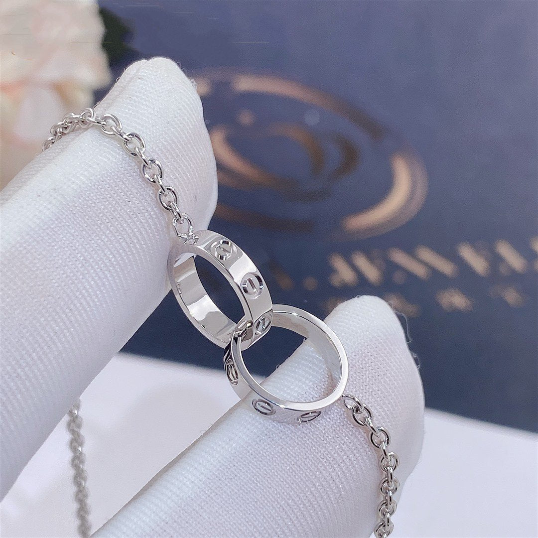 [Solara Schmuck ]LIEBESARMBAND DOPPELRING