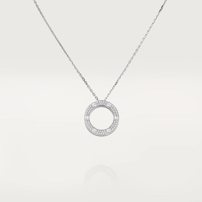 [Solara Schmuck ]LIEBESKETTE VERSTELLBAR SILBER