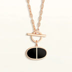 [Solara Jewelry] チェーン・ヴェルソ ブラックセラミック ネックレス